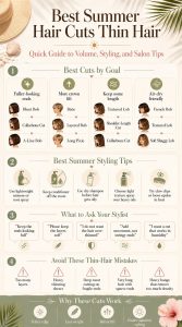 Best Summer Hair Cuts Thin Hair: 12 Flattering Styles That Add Volume
